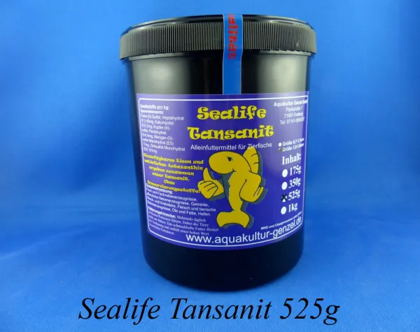 Sealife Manabi Tansanit in der Großen Verpackung von 525g für große Züchter und Zierfischanlagen